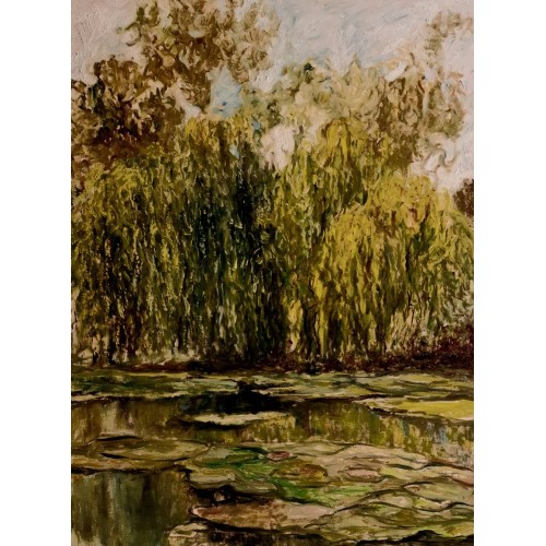 View with willows (507)