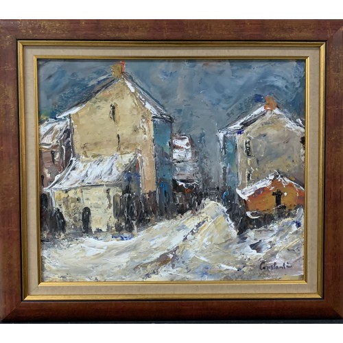 Winter in the village (0559)